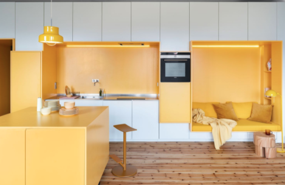 Giallo e interior design